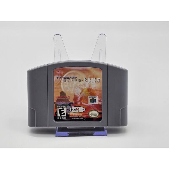 Top Gear: Hyper-Bike - Nintendo 64 N64 - Cart Only - Tested! - Picture 1 of 2